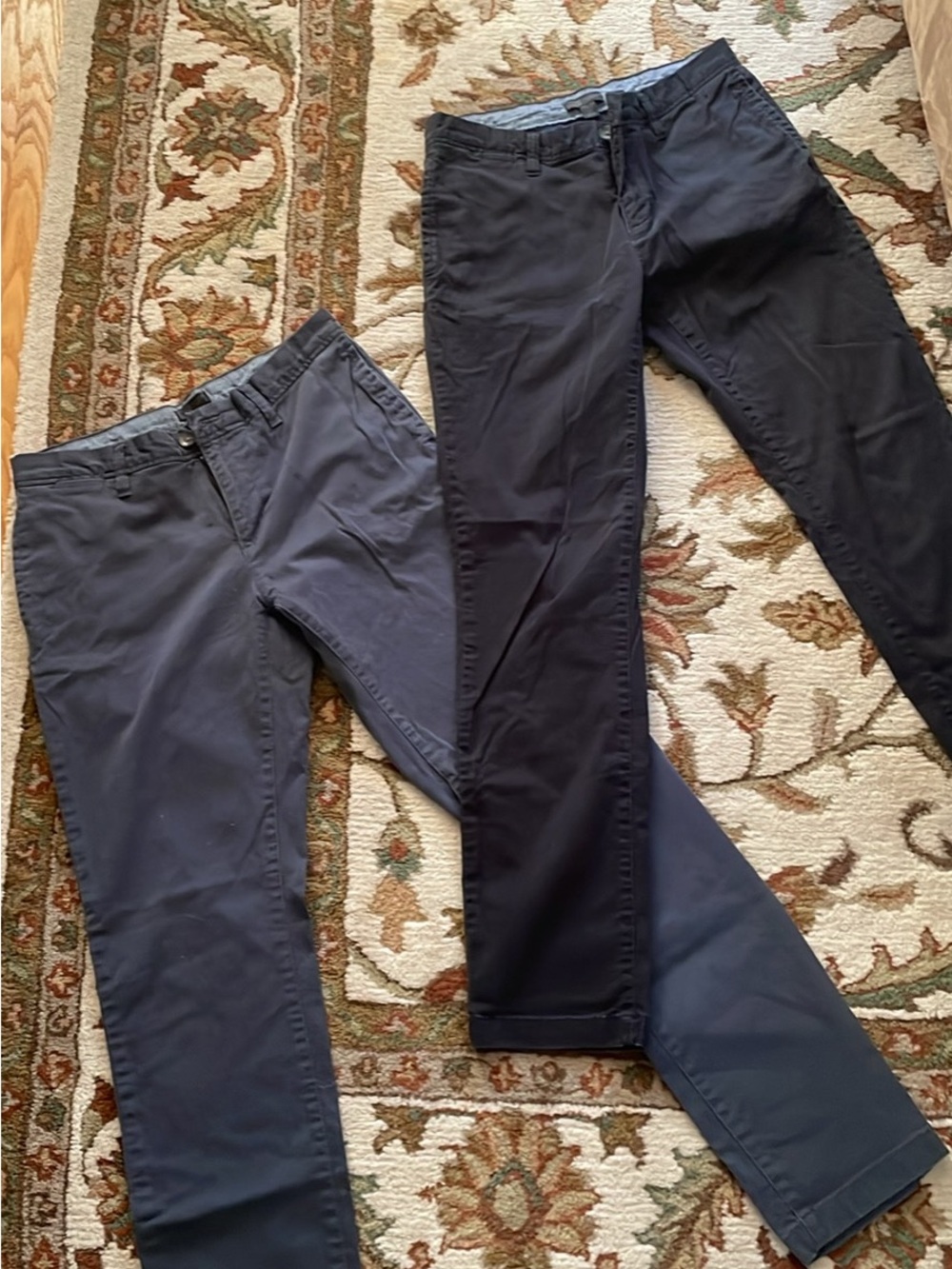 14th & Union Men's 2 pair Pants - 31Wx32L slim Fit